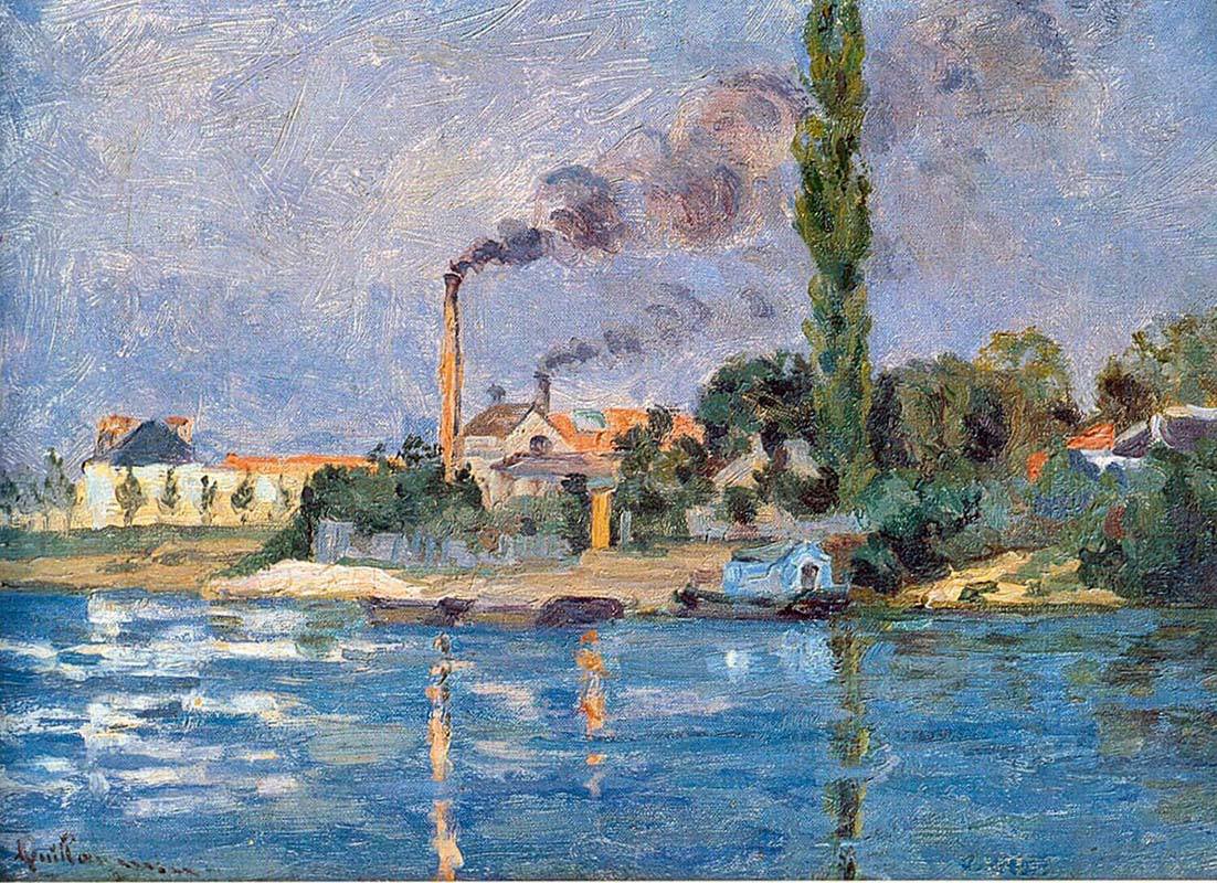Banks of the Seine near Paris